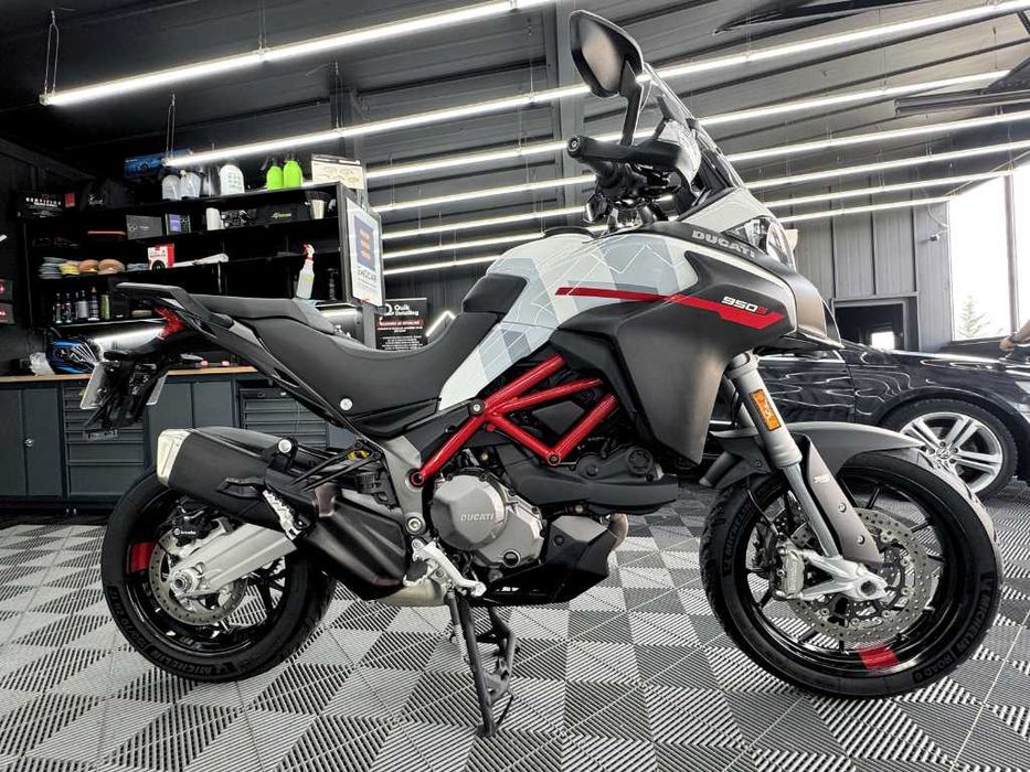 Ducati Multistrada 950 S GP White | 2021 | Euro 5 | Skyhook | QuickShift | Full LED