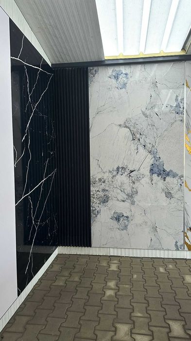 Panouri Decorative Premium - Marmură, Riflaj, Lemn și Autocolante