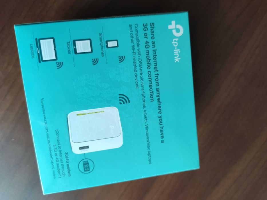 Router WiFi TP-Link TL-MR3020 Portabil Cutie Sigilata