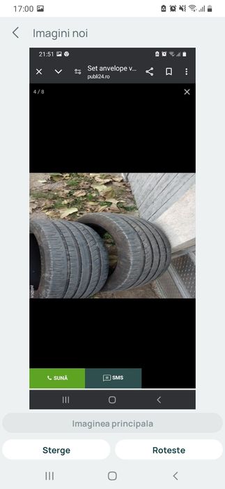 Set anvelope vara 285/40/R21 Bridgestone/265.50.R19
