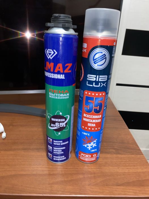 Монтажная пена.