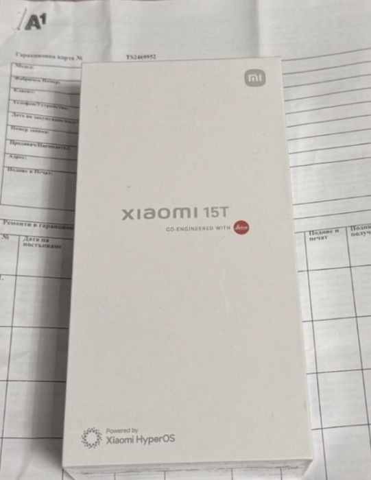 ^НОВ Xiaomi 15T Black 256GB 24м. А1