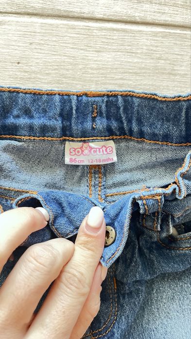 Бебешки дънки H&M 80-86