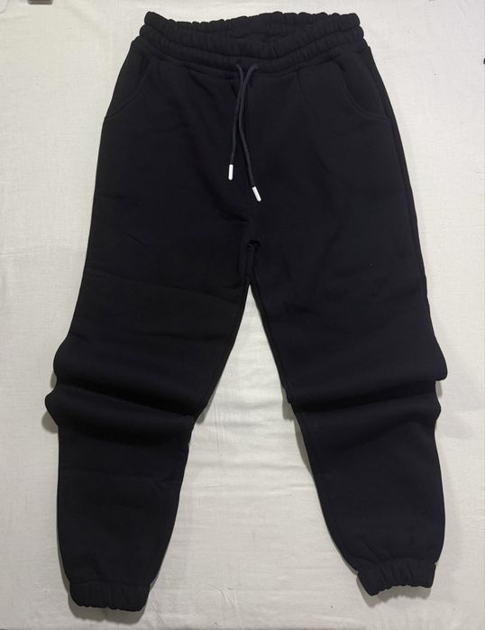 Pantaloni vatuiti negri