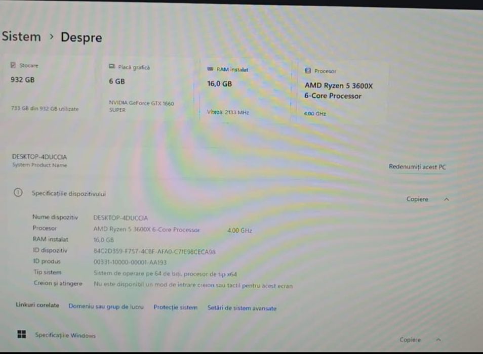 PC de gaming  1T hdd,500 GB ssd