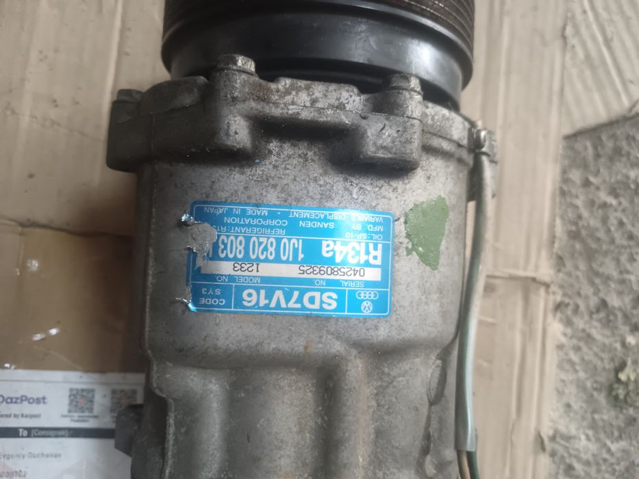 Компрессор кондиционера гольф 4