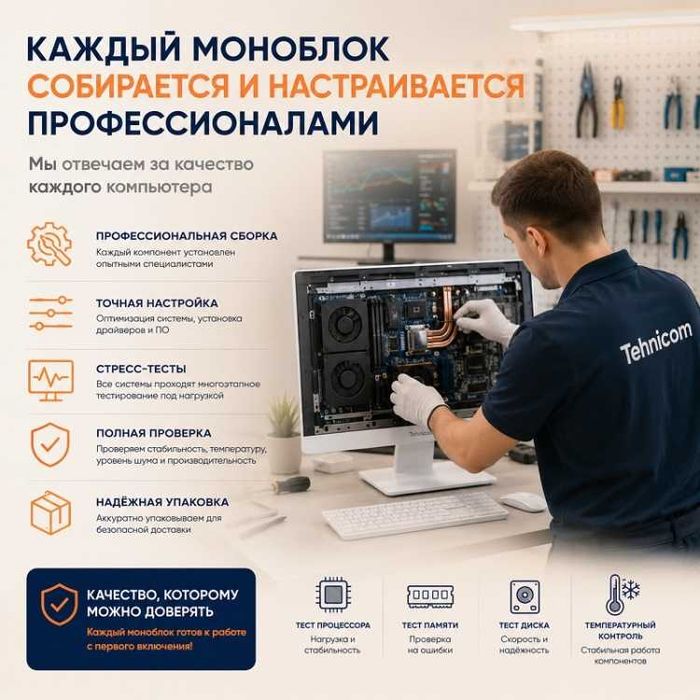Моноблок i5 / 16 ГБ / SSD 512 ГБ / 21,5″ — оптом и в розницу