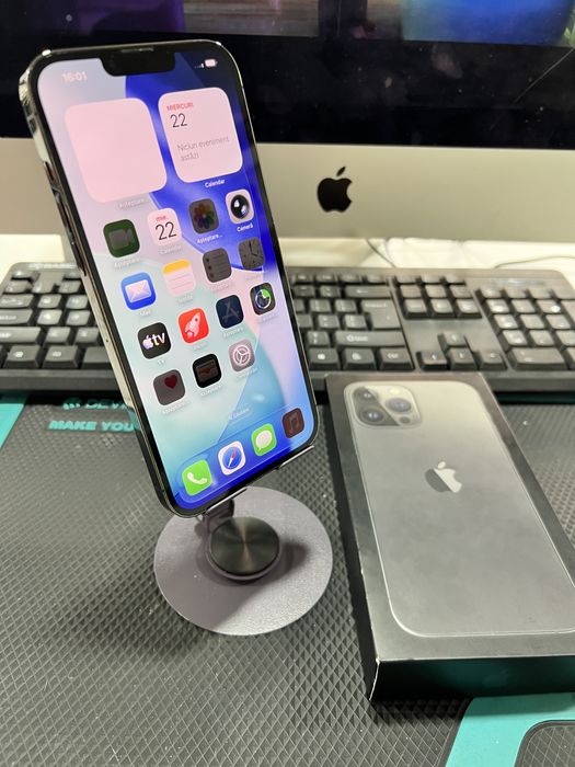 iPhone 13 Pro Max 128GB Grey 10/10 11 12 14 15 16 Plus Mini Samsung S20 S21 S22 S23 S24 S25 Plus Ultra FE A33 A34 A35 A36 A54 A55 A56 A25 A26