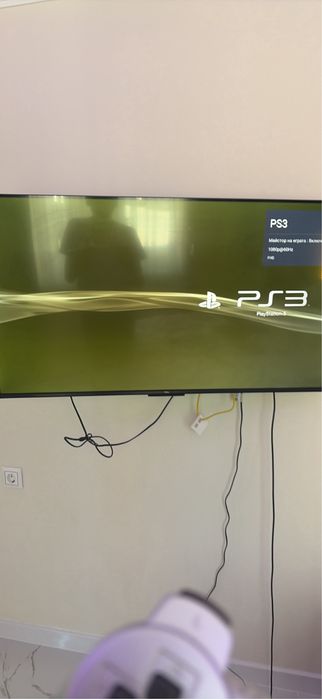 Ps3  slim с четири игри и е запазена