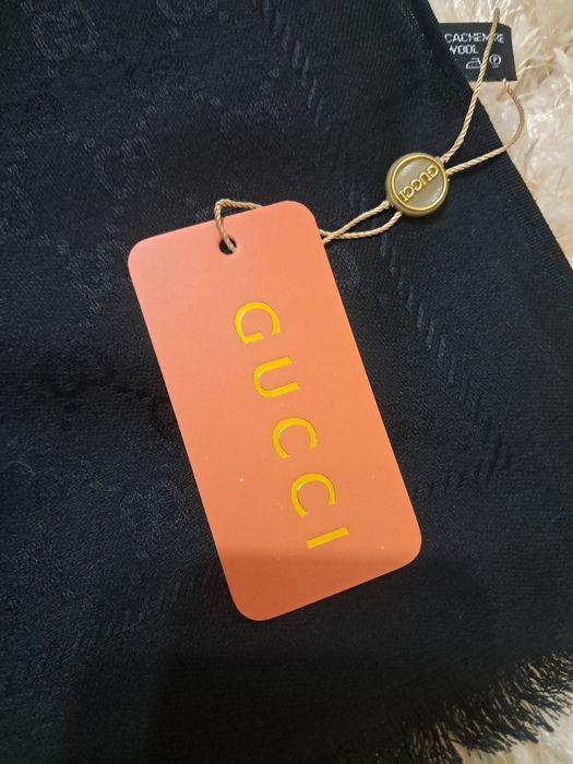 Eșarfă Gucci neagră