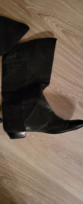 Ботуши от естествена кожа 2 бр. 41/42 номер