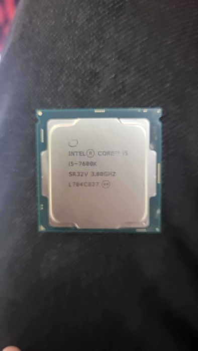 procesor i5 7600k+cooler stock