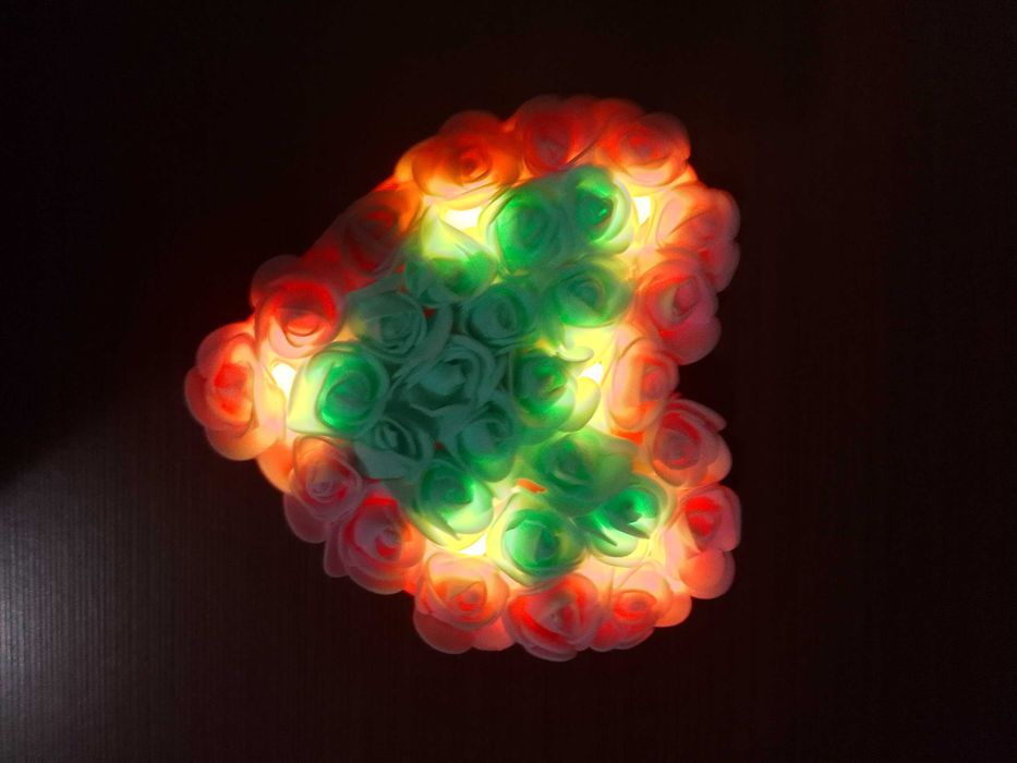 Ръчно изработени светещи сърца