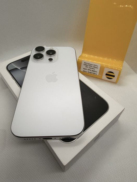 Iphone 16 pro  128gb 100% акб цик-126цик
