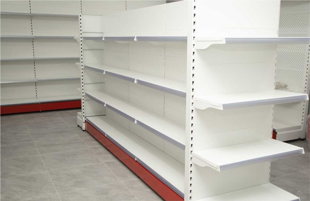 Стеллаж металлический сборный, полка стеллаж, полка металлическая asts