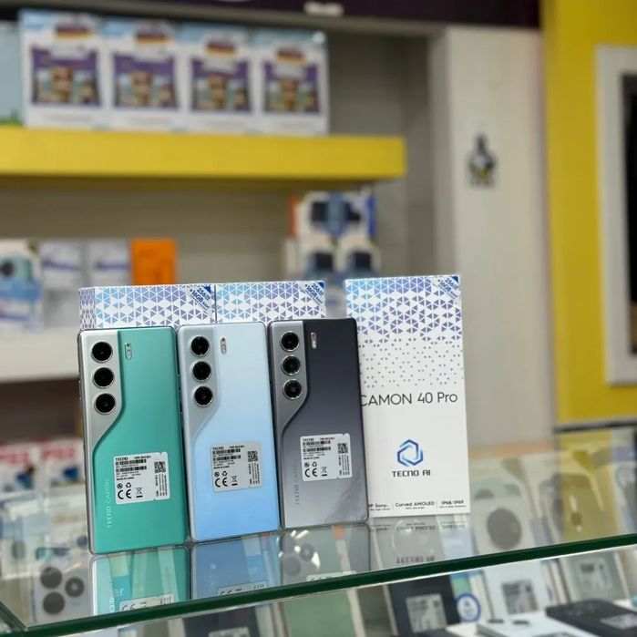 Tecno CAMON 40 Pro AKSIYA Garantiya+Dastafka