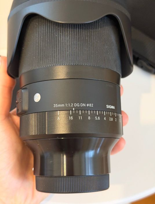 Sigma 35mm F1.2 DG DN Art Sony E + filtru Gobe 82mm