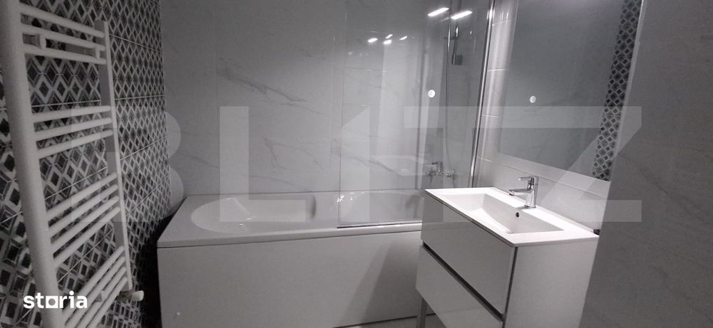 Apartament 1 camera, 43.57 mp, zona Poitiers/Frumoasa