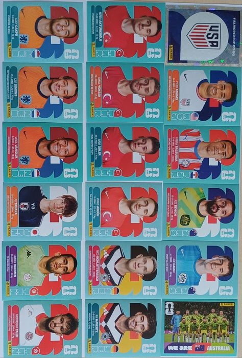 Stickere Panini World Cup 2026