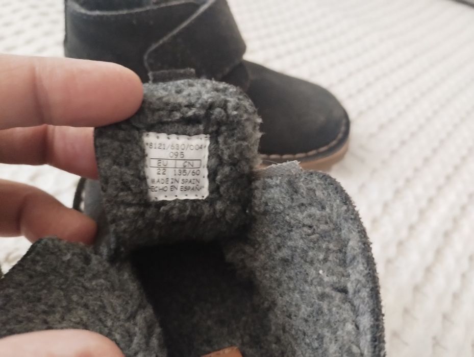 Papuci copii toamna - iarna Clarks, Zara NOI