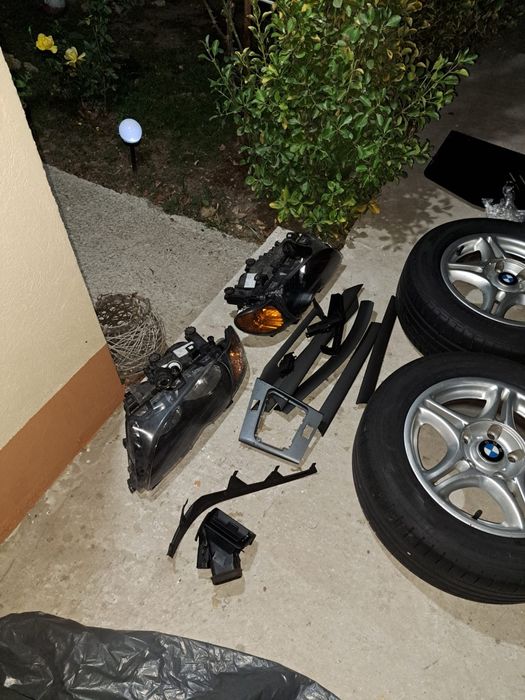 Jenti BMW faruri și scut motor