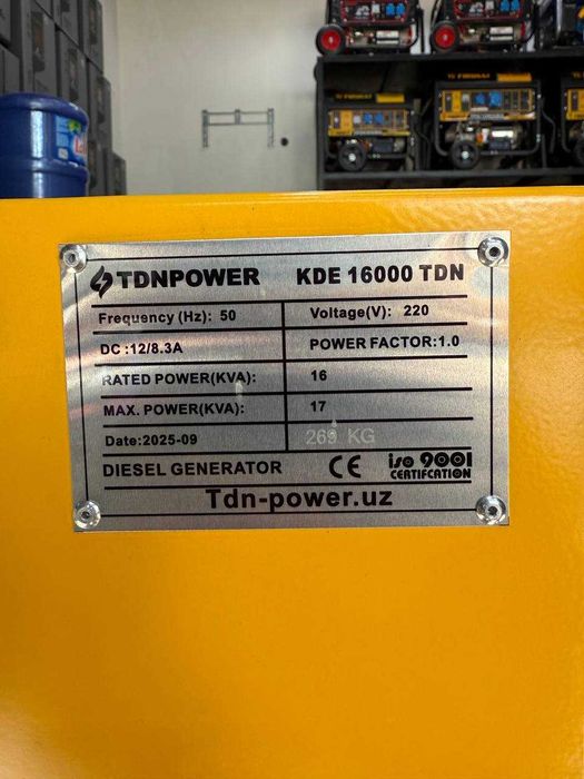 Generator 20kw TDN power +AVR