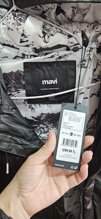 Мъжко есенно/зимно яке Mavi XL