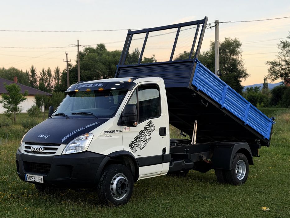 Vand iveco Daily 65c15-Basculabil pe cutie 6,5t- Spania-