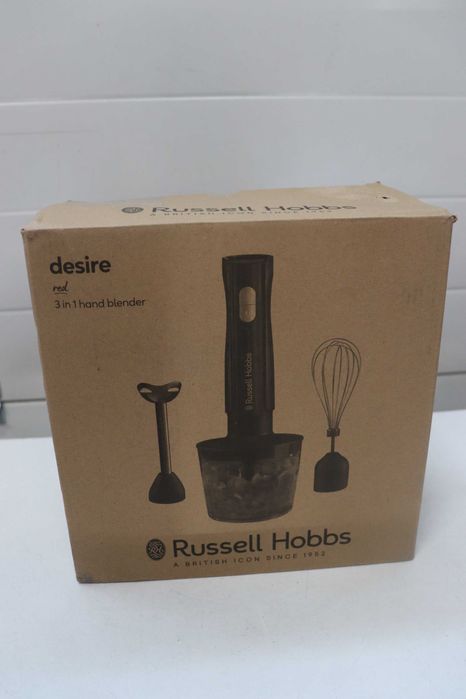 Russell Hobbs Електрически ръчен блендер 3в1 миксер, бъркалка и ножове