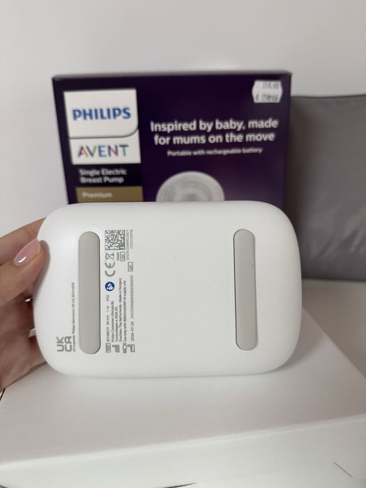 Philips avent електрическа помпа premium модел + подарък