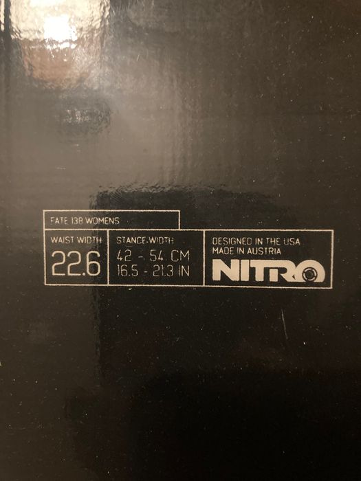 Сноуборд NITRO 138