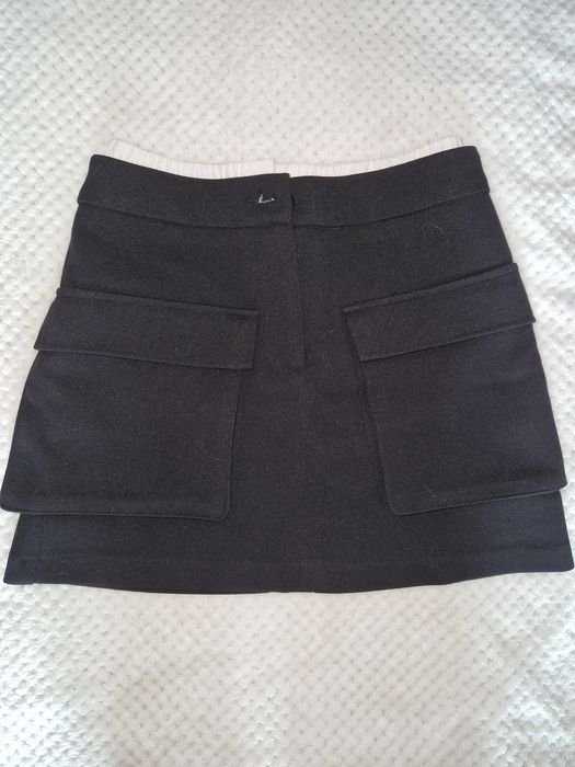 Юбка черная короткая