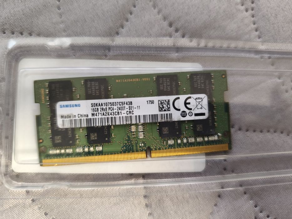 Memorie RAM 16Gb ddr4 de laptop Samsung preț fix 250ron