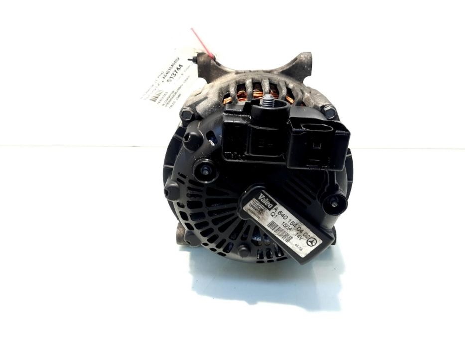 Alternator 150A Valeo, cod A6401540402, Mercedes Clasa A (W169), 2.0 CDI, OM640941