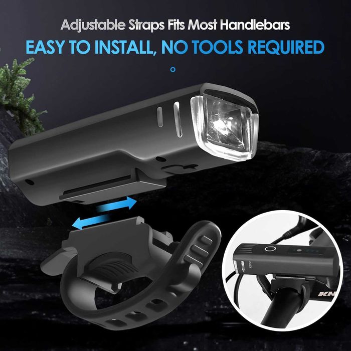 LED велосипедни светлини за нощно каране