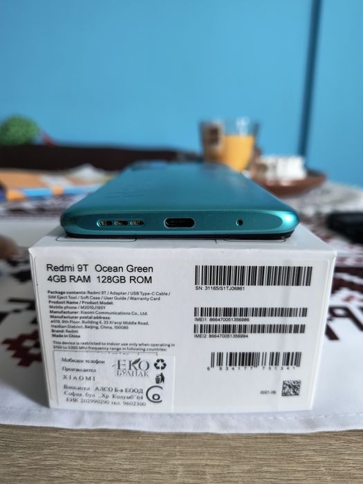 Xiaomi Redmi 9T 4,00 + 2,00 GB RAM