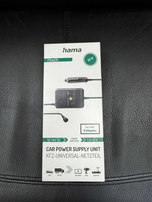 Ново Hama Универсално зарядно за автомобил 12 волта.