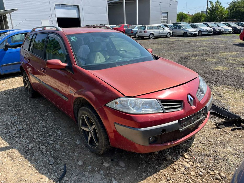 Dezmembrez Renault Megane 2 facelift 2006 break rosu visiniu dci