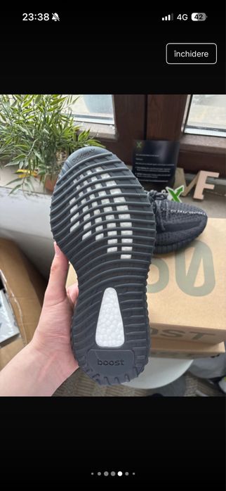Adidas Yeezy Boost 350 V2 Black Reflective 39 1/3
