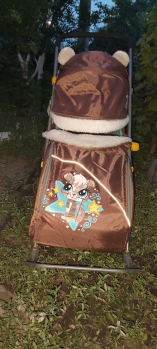 Зимние детские санки