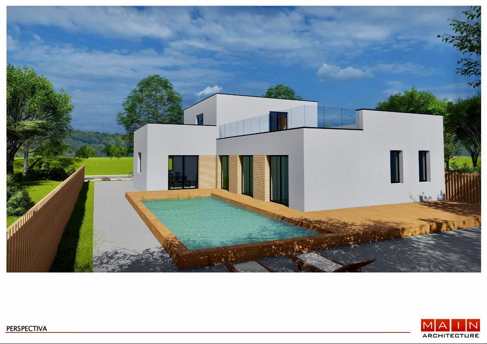 Propietar vand teren Islaz IF, 1000 mp cu casă în construcție