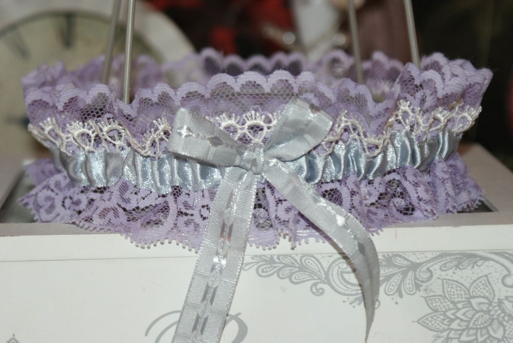 Jartiera mireasa NOUA hand made 100% in Romania Bridal garter