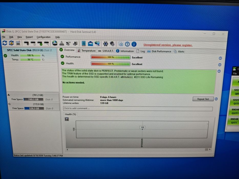SSD Solid State Drive SP Silicon Power A55 1 TB