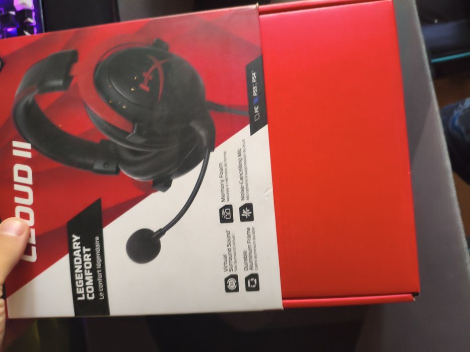 HyperX Cloud II — игровые наушники с микрофоном