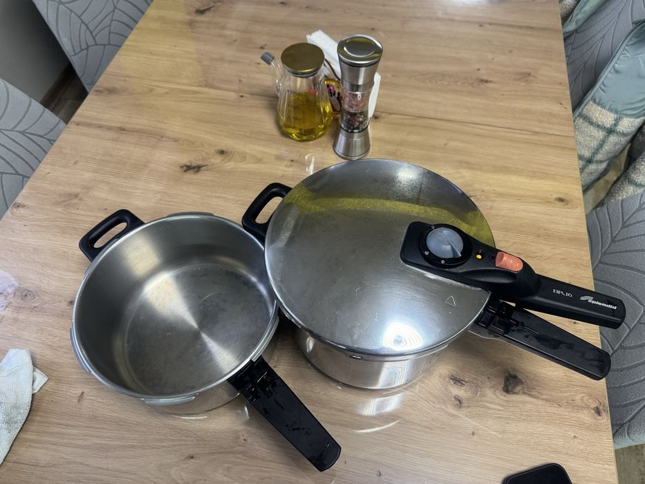 Комплект тенджери под налягане BRIO