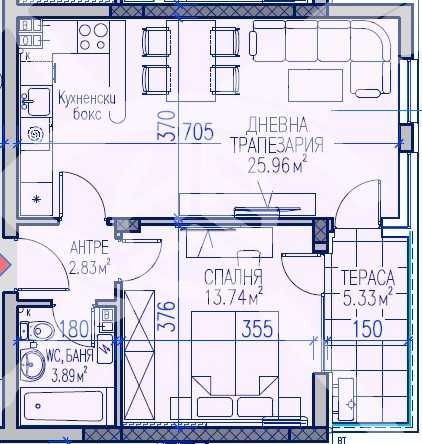 Двустаен апартамент Асеновград 785-23472