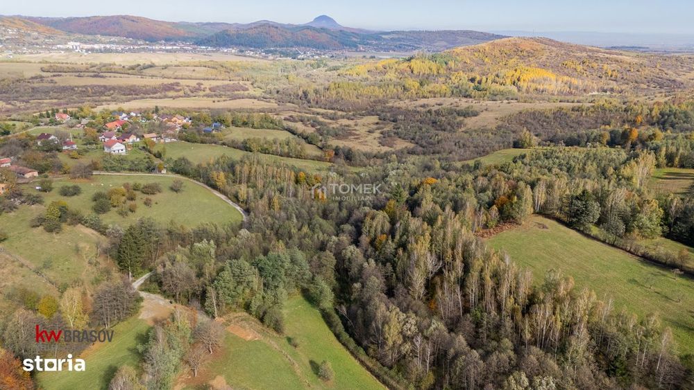 Teren intravilan în Zărnești, zona Tohanita, cu pădurice și parau curg