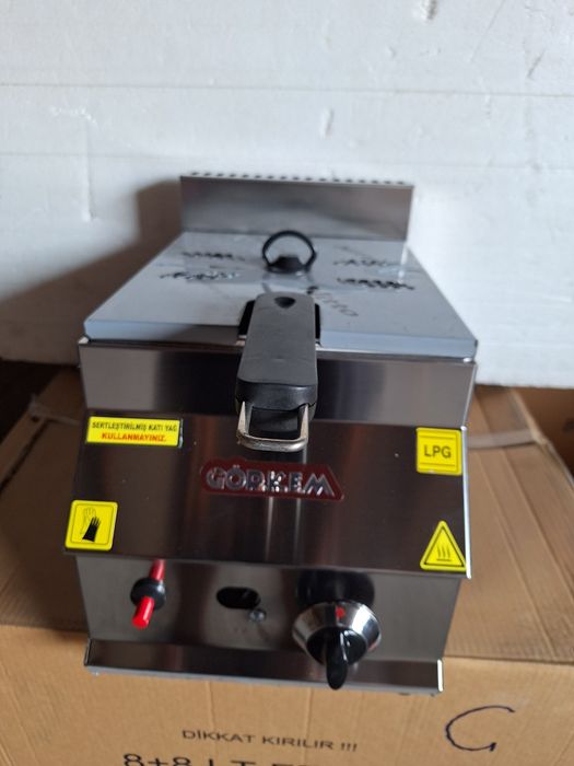 Фритюрник  Газов  5л. фритюрник