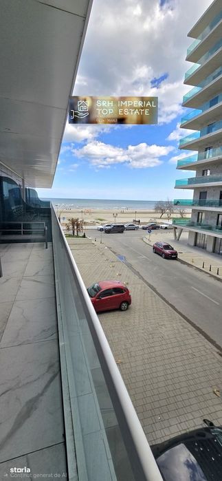 Studio Modern White Titanic Prima linie vedere superbă spre mare — fotografia 1
