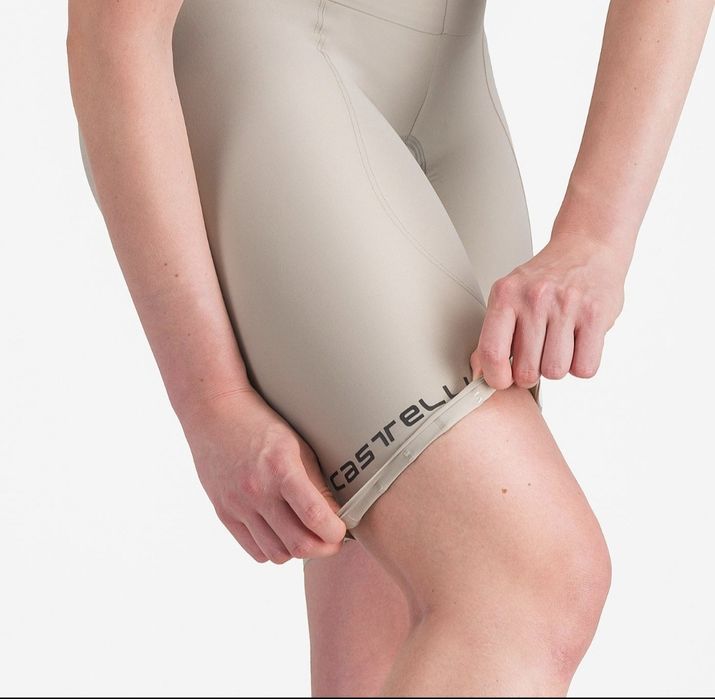 Pantaloni ciclism dama, CASTELLI, mar.M, mod.Espresso, colanti bretele